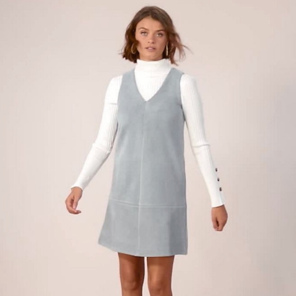 NWT Anthropology Elizabeth Crosby blue dress